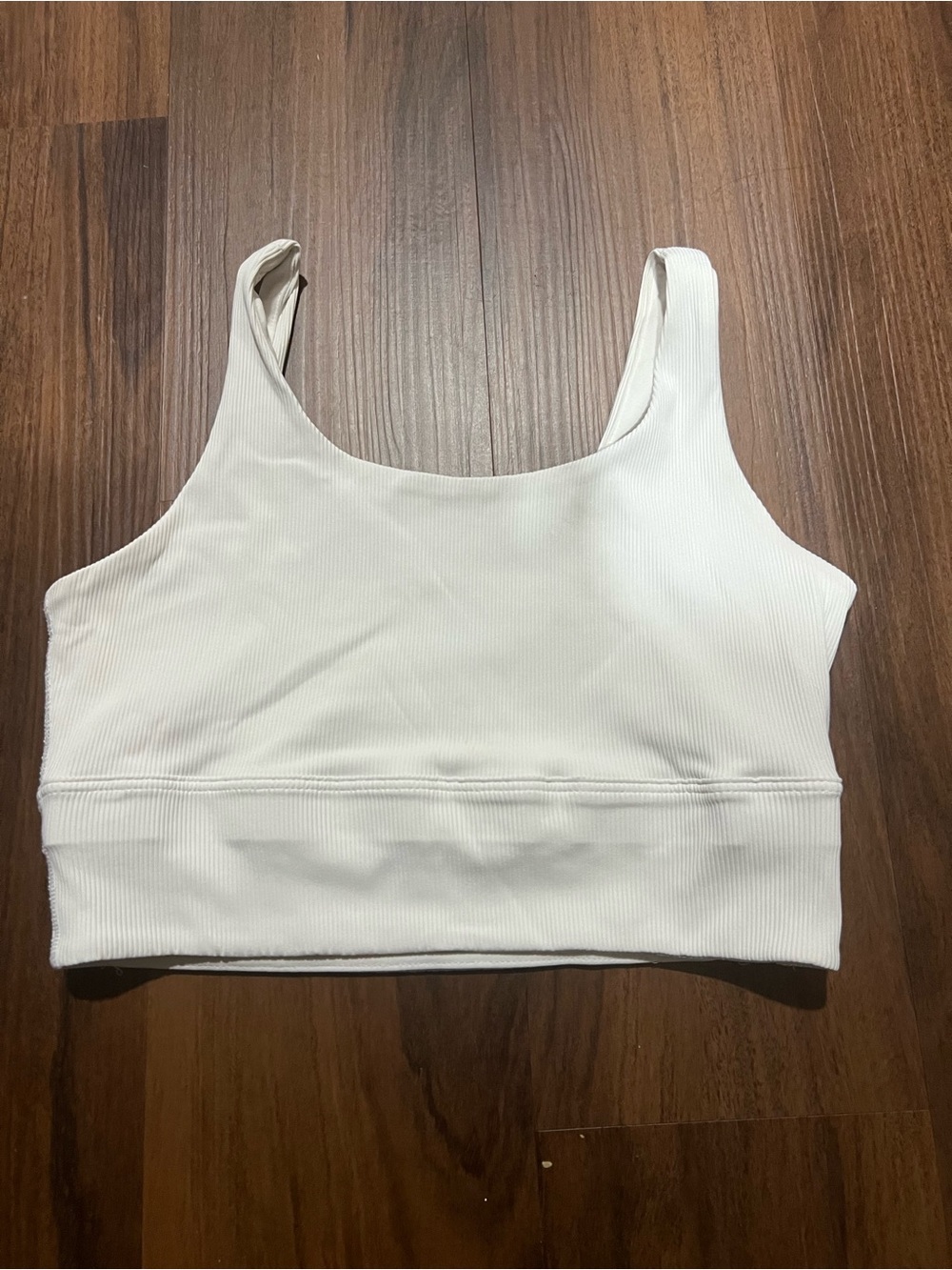 Nike White Sports Bra